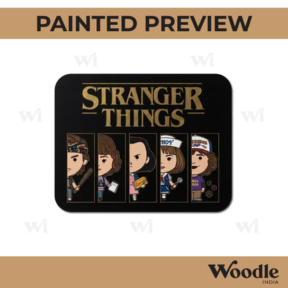 Stranger Things Pre Marked Base MDF Design 1