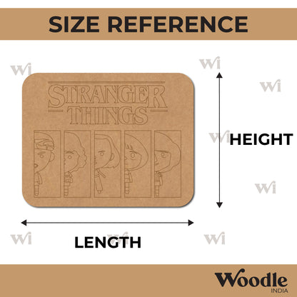 Stranger Things Pre Marked Base MDF Design 1