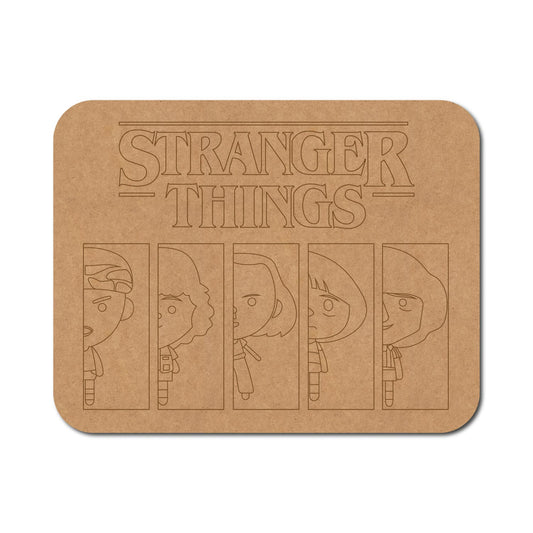Stranger Things Pre Marked Base MDF Design 1