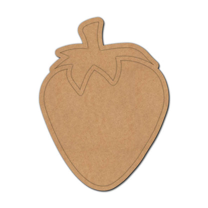 Strawberry Mosaic Art Base MDF Design 1