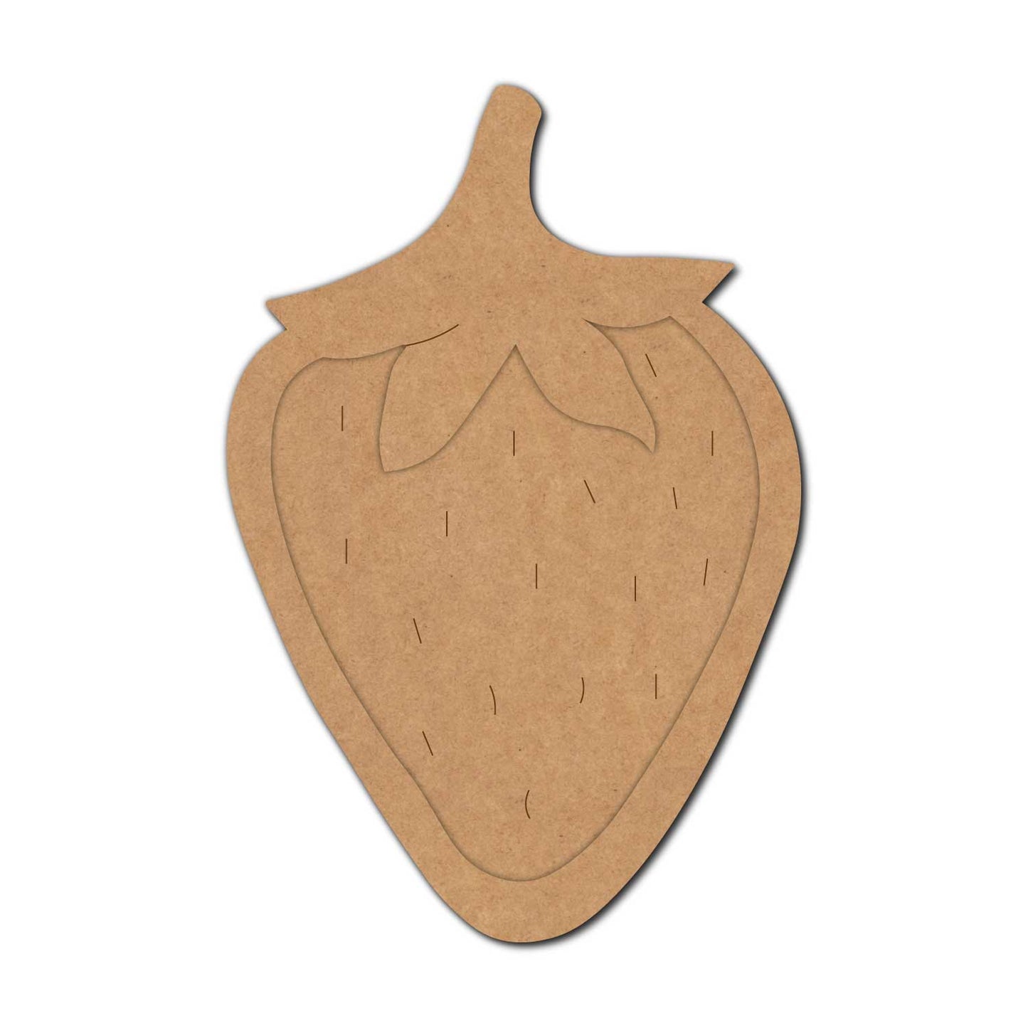 Strawberry Two Layered Base MDF Design 1