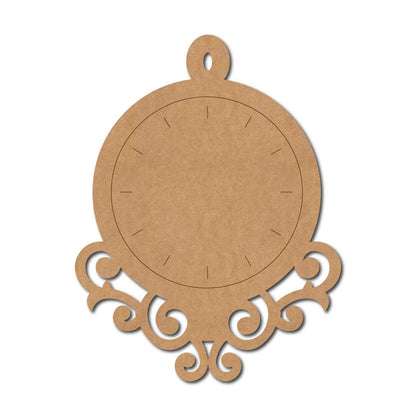 Street Clock Pre Marked MDF Design 2