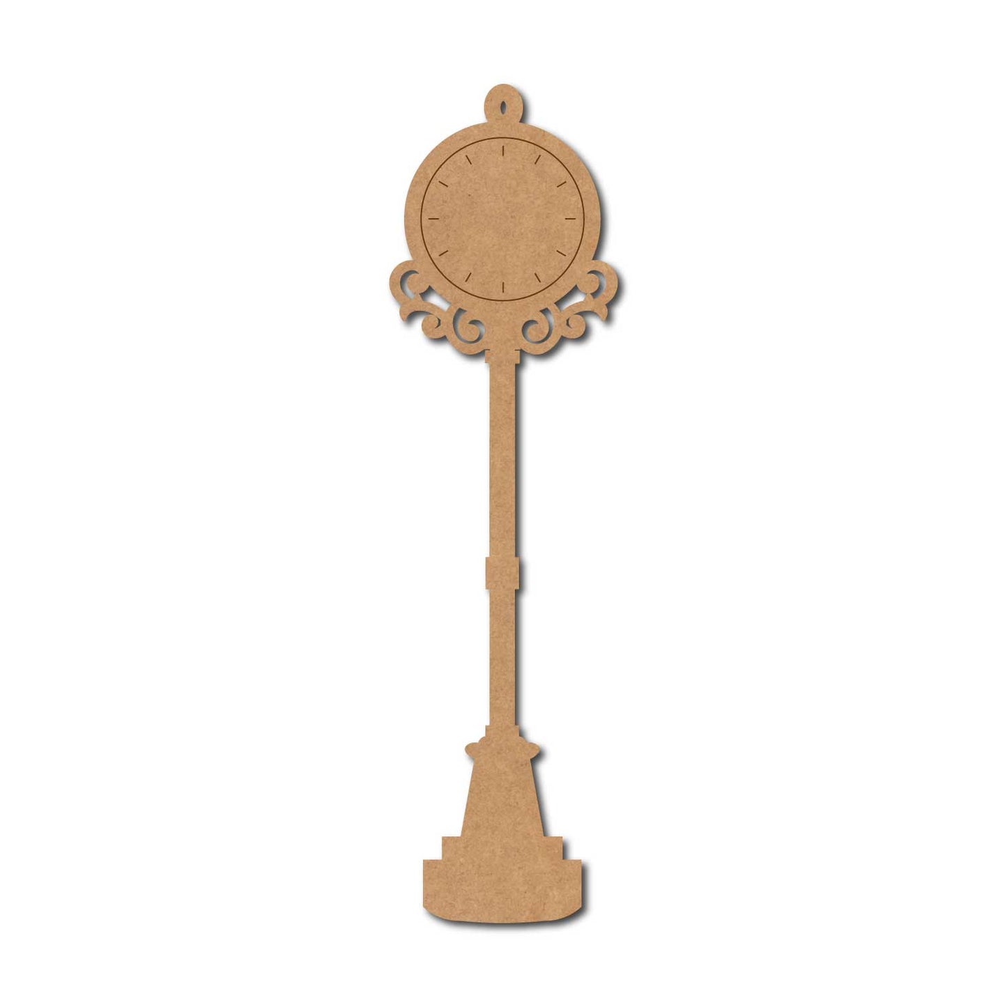 Street Clock Pre Marked MDF Design 3