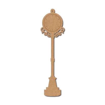 Street Clock Pre Marked MDF Design 3