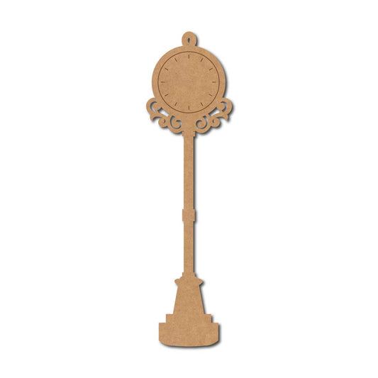 Street Clock Pre Marked MDF Design 3