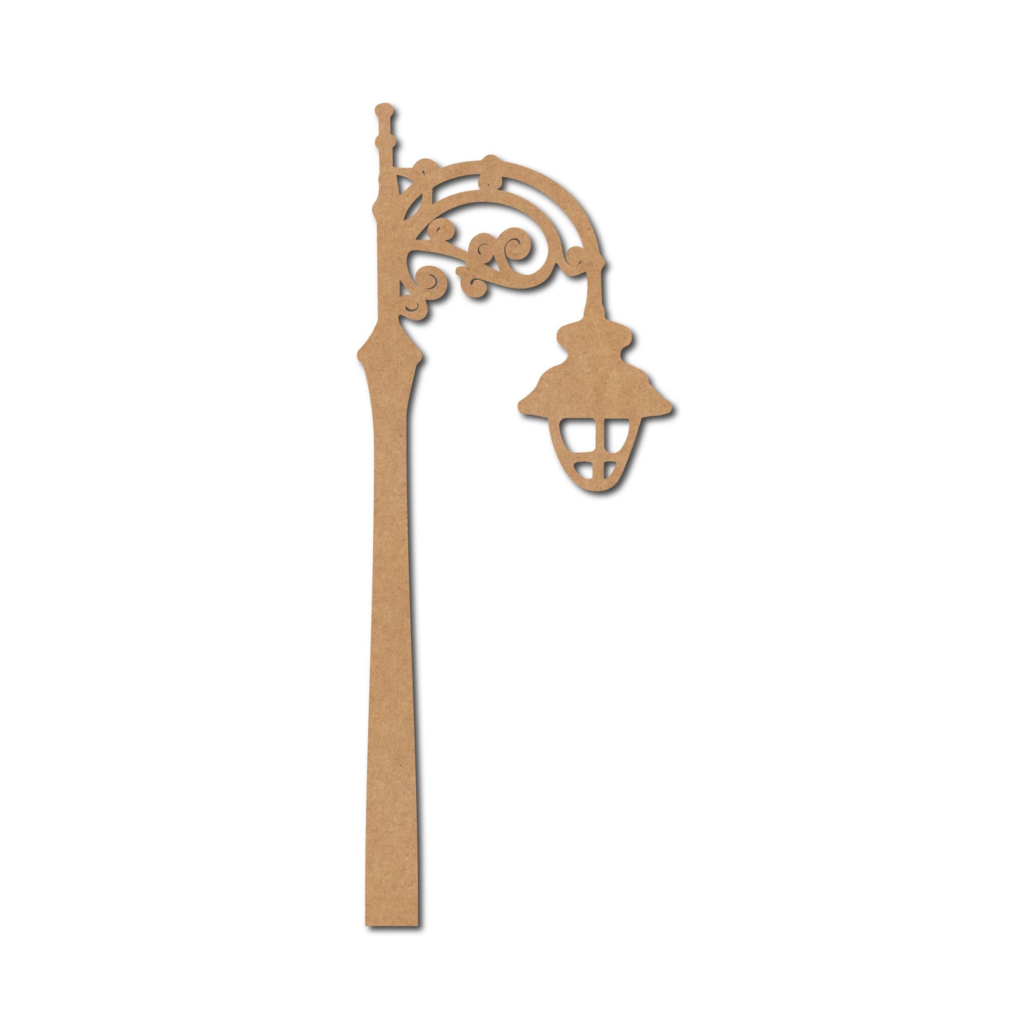 Street Lamp Cutout MDF Design 1