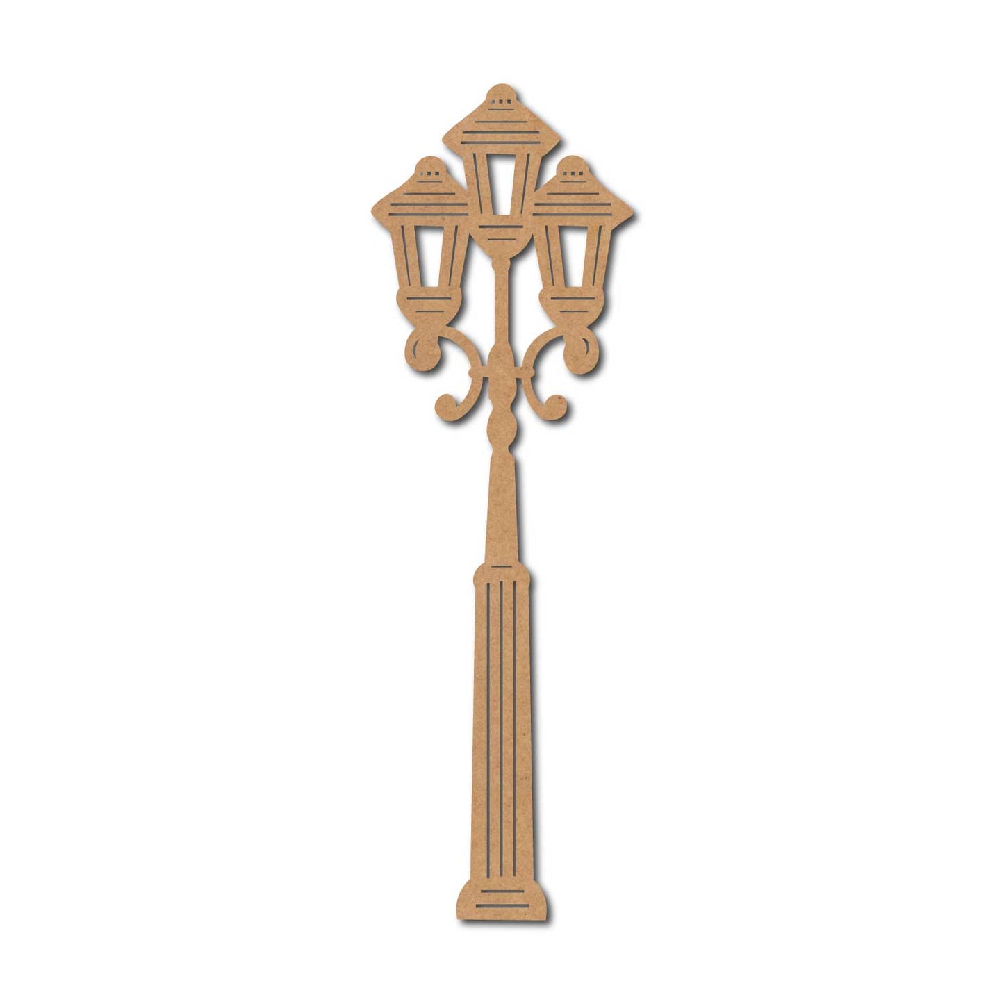 Street Lamp Light Cutout MDF Design 11