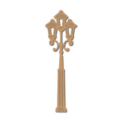 Street Lamp Light Cutout MDF Design 11