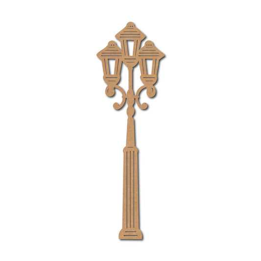 Street Lamp Light Cutout MDF Design 11