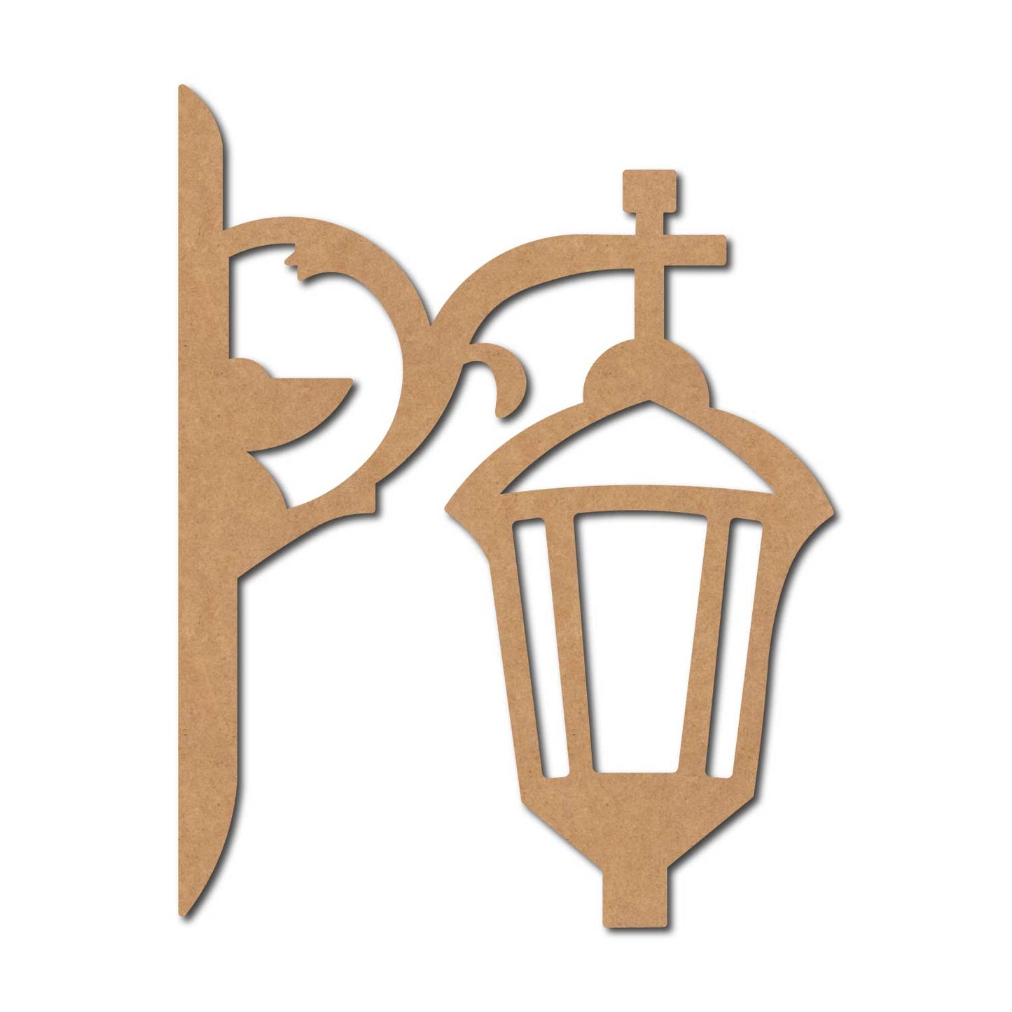 Street Lamp Light Cutout MDF Design 12