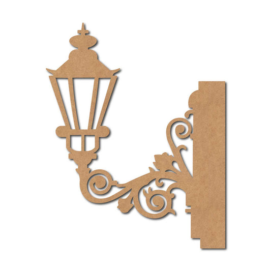 Street Lamp Light Cutout MDF Design 13