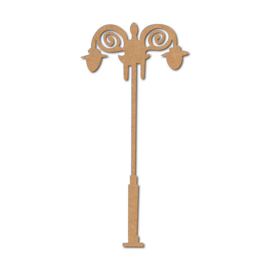 Street Lamp Light Cutout MDF Design 1