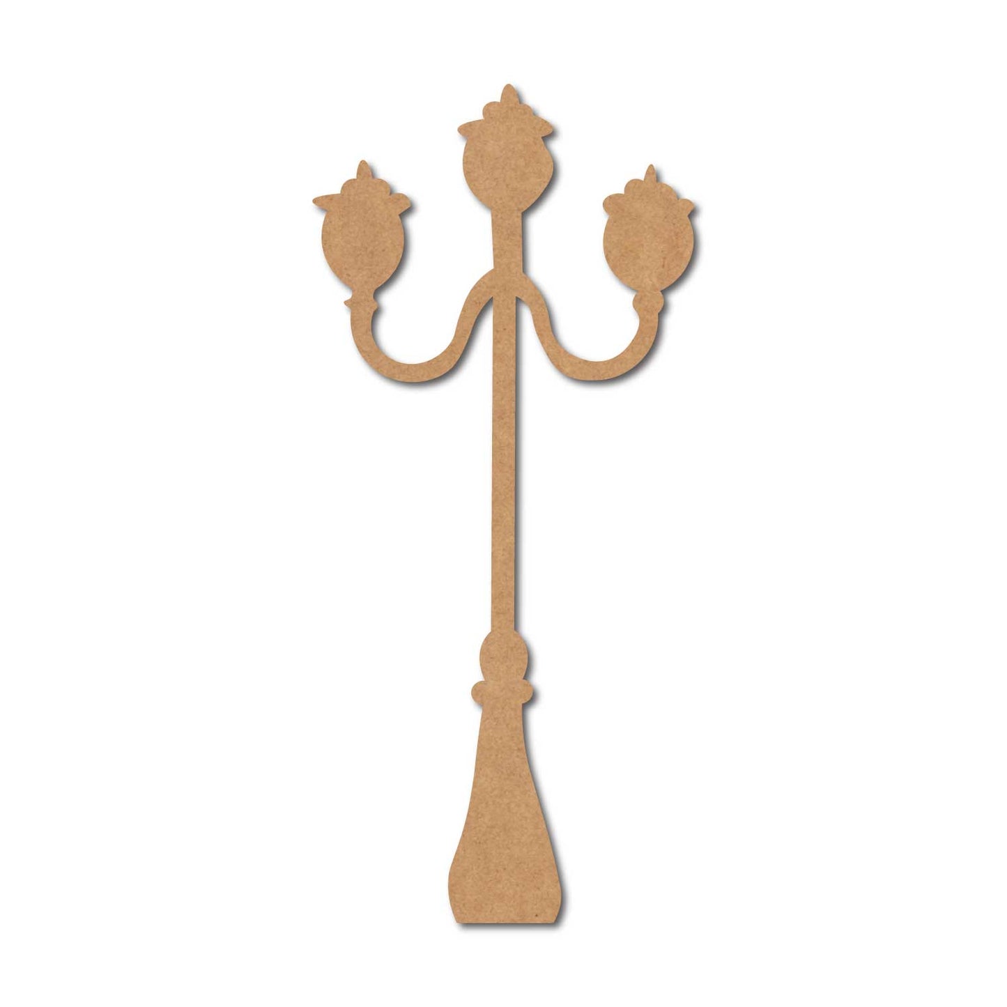 Street Lamp Light Cutout MDF Design 2