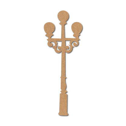 Street Lamp Light Cutout MDF Design 6