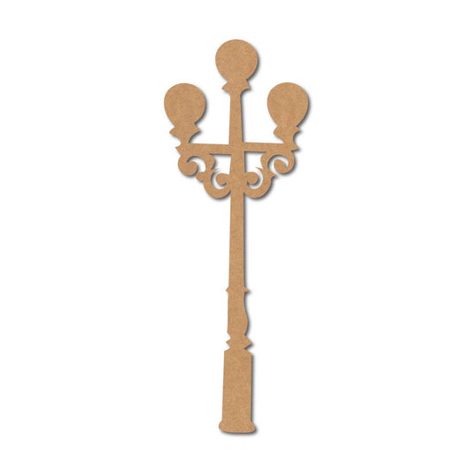 Street Lamp Light Cutout MDF Design 6