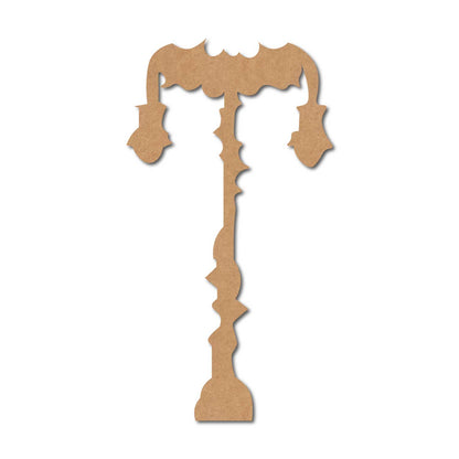 Street Lamp Light Cutout MDF Design 7