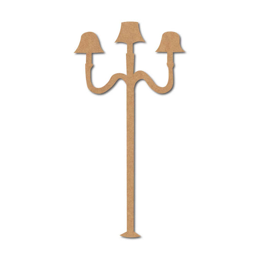 Street Lamp Light Cutout MDF Design 8