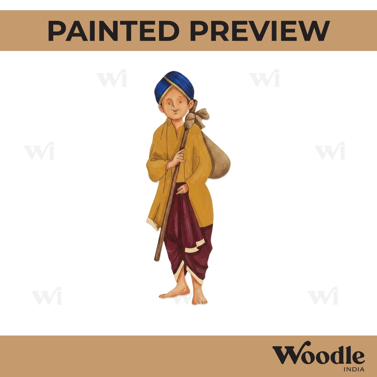 Street Vendor Pre Marked MDF Design 1