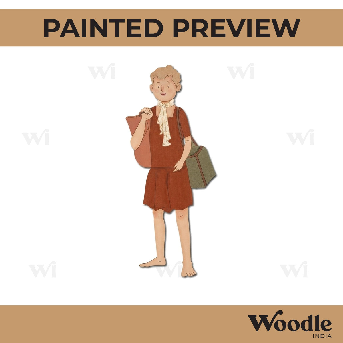 Street Vendor Pre Marked MDF Design 3
