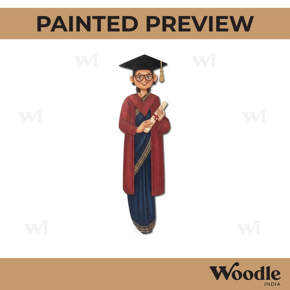 Student Graduation Day Pre Marked MDF Design 2