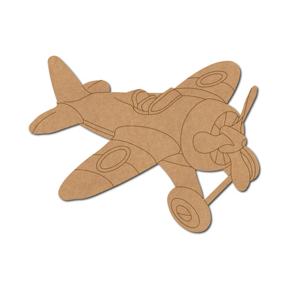 Stunt Plane Pre Marked MDF Design 1