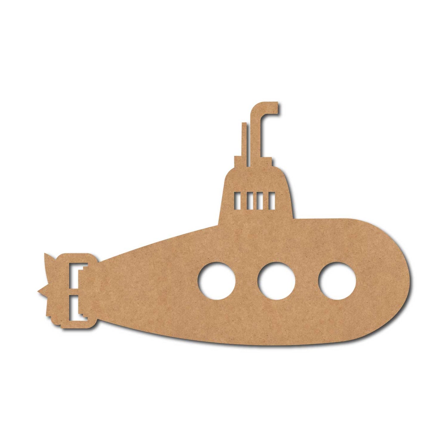 Submarine Cutout MDF Design 1