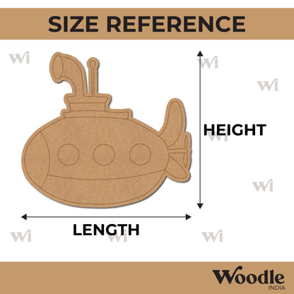 Submarine Pre Marked MDF Design 1