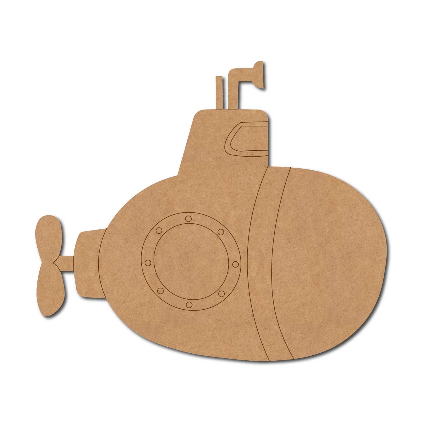 Submarine Pre Marked MDF Design 3