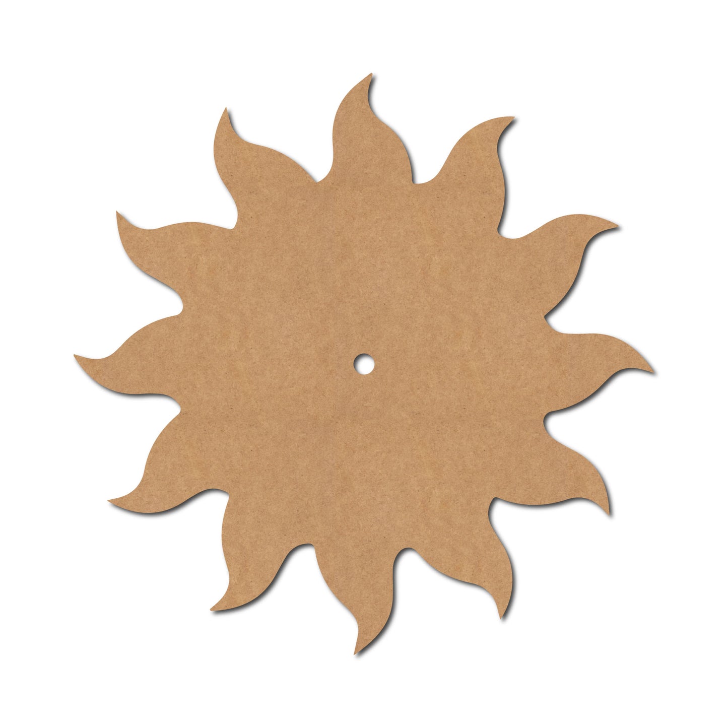 Sun Clock Base MDF Design 1