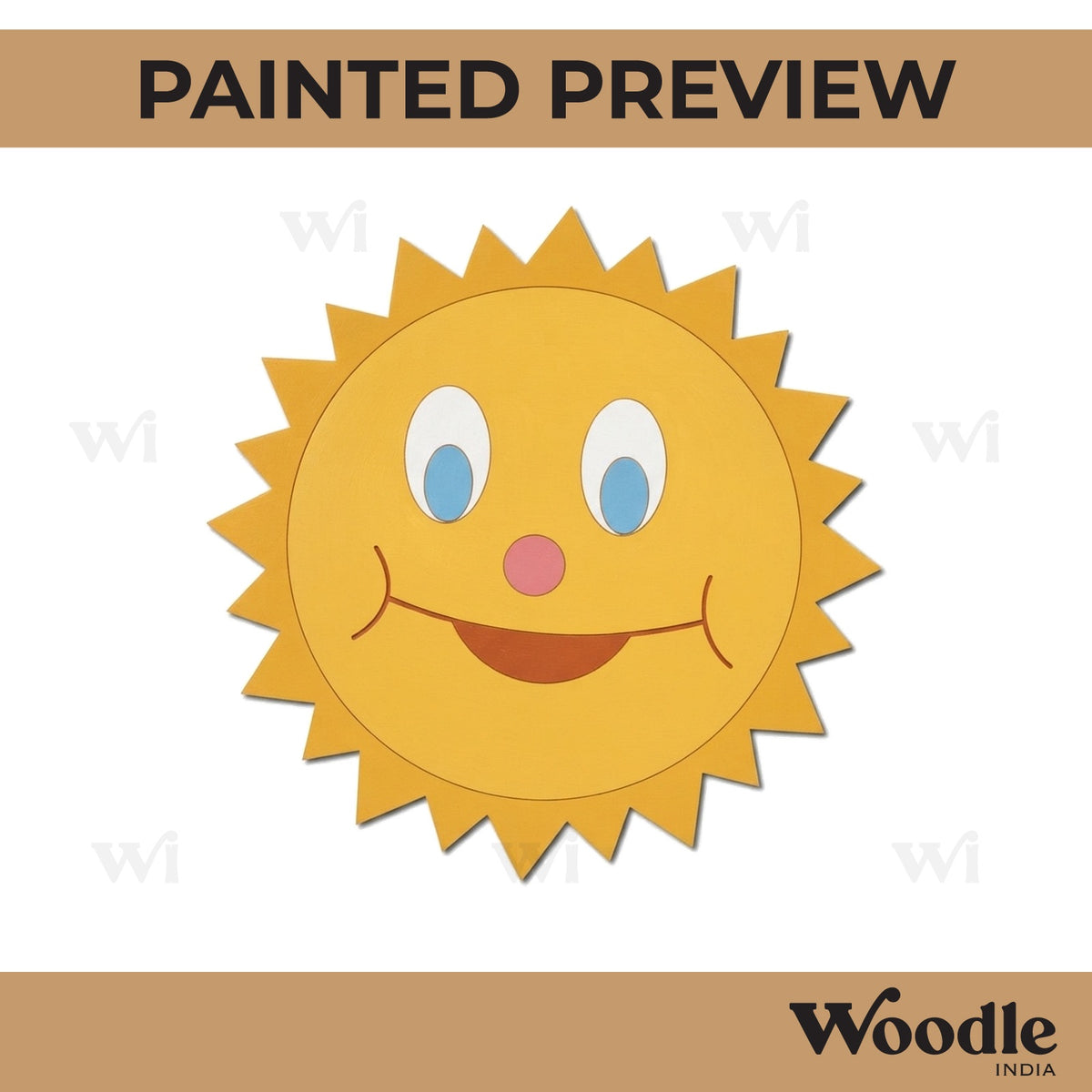 Sun Pre Marked MDF Design 4