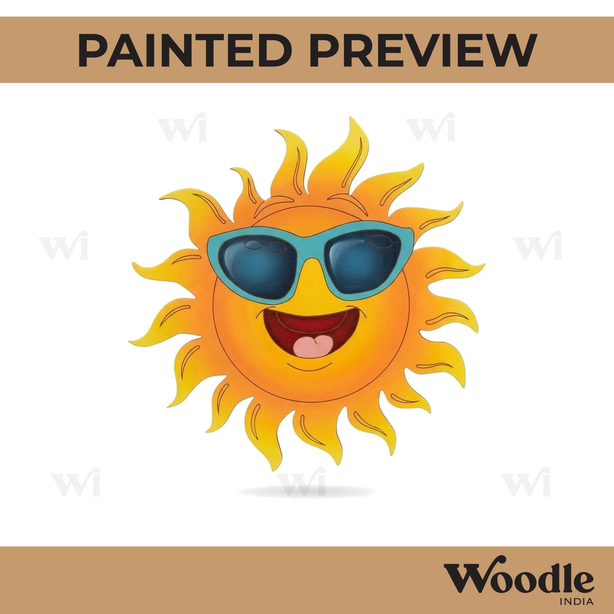 Sun Pre Marked MDF Design 6
