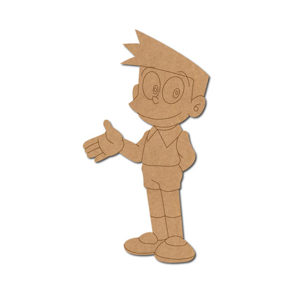 Suneo Doraemon Pre Marked MDF Design 1