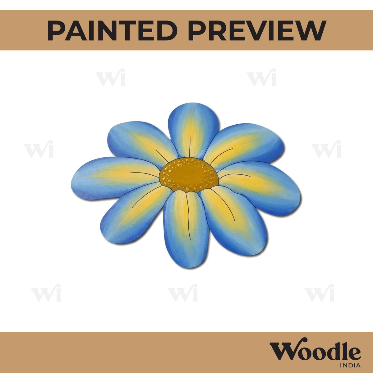 Sunflower Pre Marked MDF Design 13