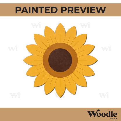 Sunflower Pre Marked MDF Design 6