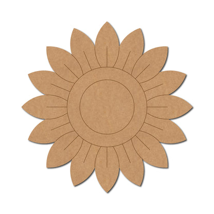 Sunflower Pre Marked MDF Design 6