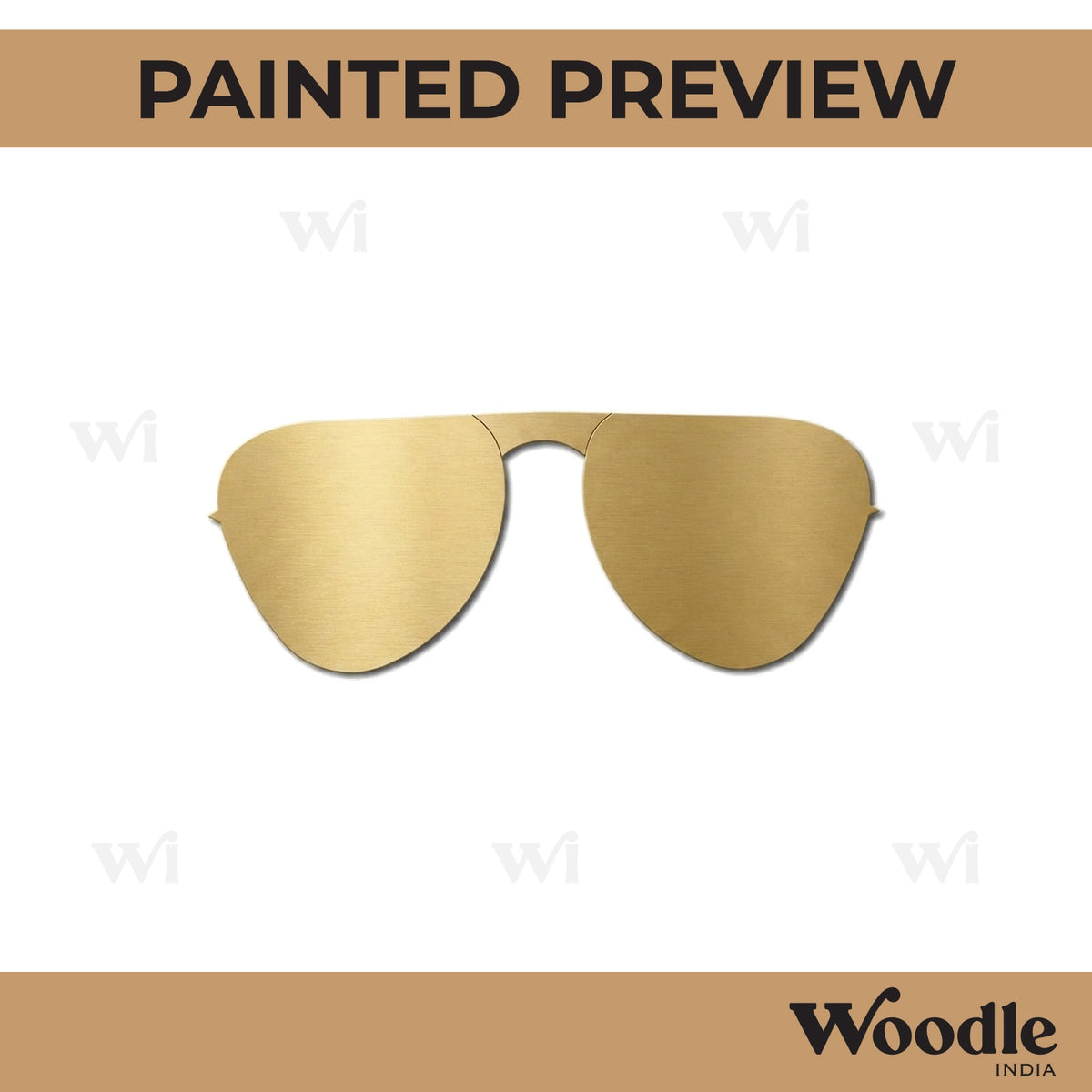 Sunglasses Pre Marked MDF Design 1