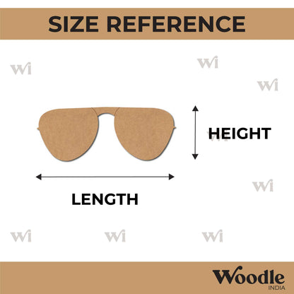 Sunglasses Pre Marked MDF Design 1