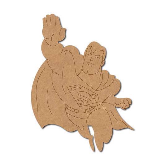 Superman DC Pre Marked MDF Design 1