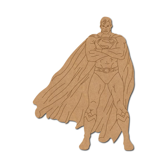 Superman Pre Marked MDF Design 1