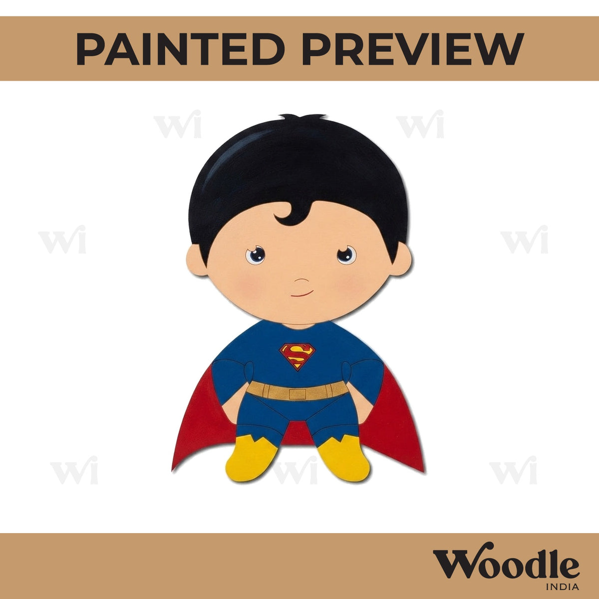Superman Pre Marked MDF Design 4