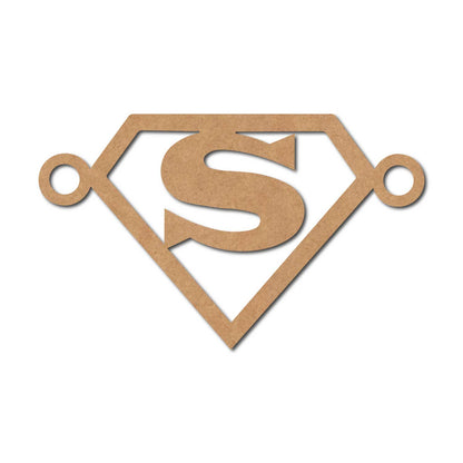 Superman Rakhi Cutout MDF Design 1