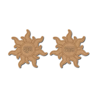 Surya Shubh Labh Pre Marked Base MDF Design 1