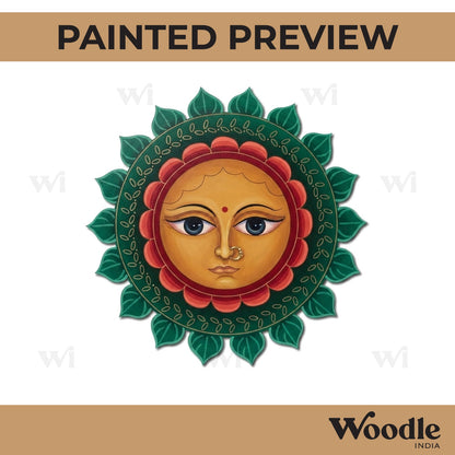 Suryadev Mandala Pre Marked MDF Design 1