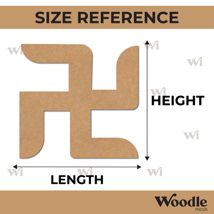 Swastik Cutout MDF Design 4