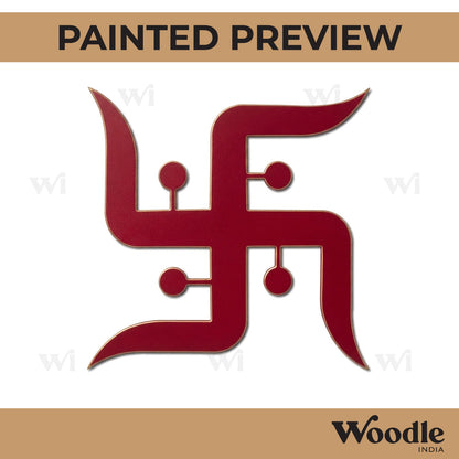 Swastik Cutout MDF Design 6