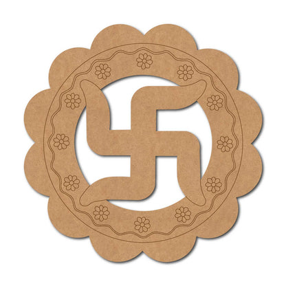 Swastik Pre Marked Base MDF Design 1