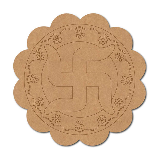 Swastik Pre Marked Base MDF Design 2