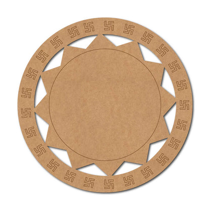 Swastik Pre Marked Base MDF Design 3