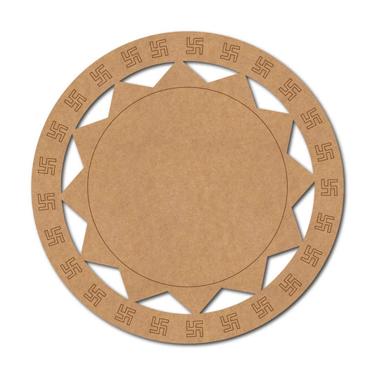 Swastik Pre Marked Base MDF Design 3