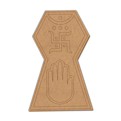 Swastik Pre Marked Base MDF Design 4